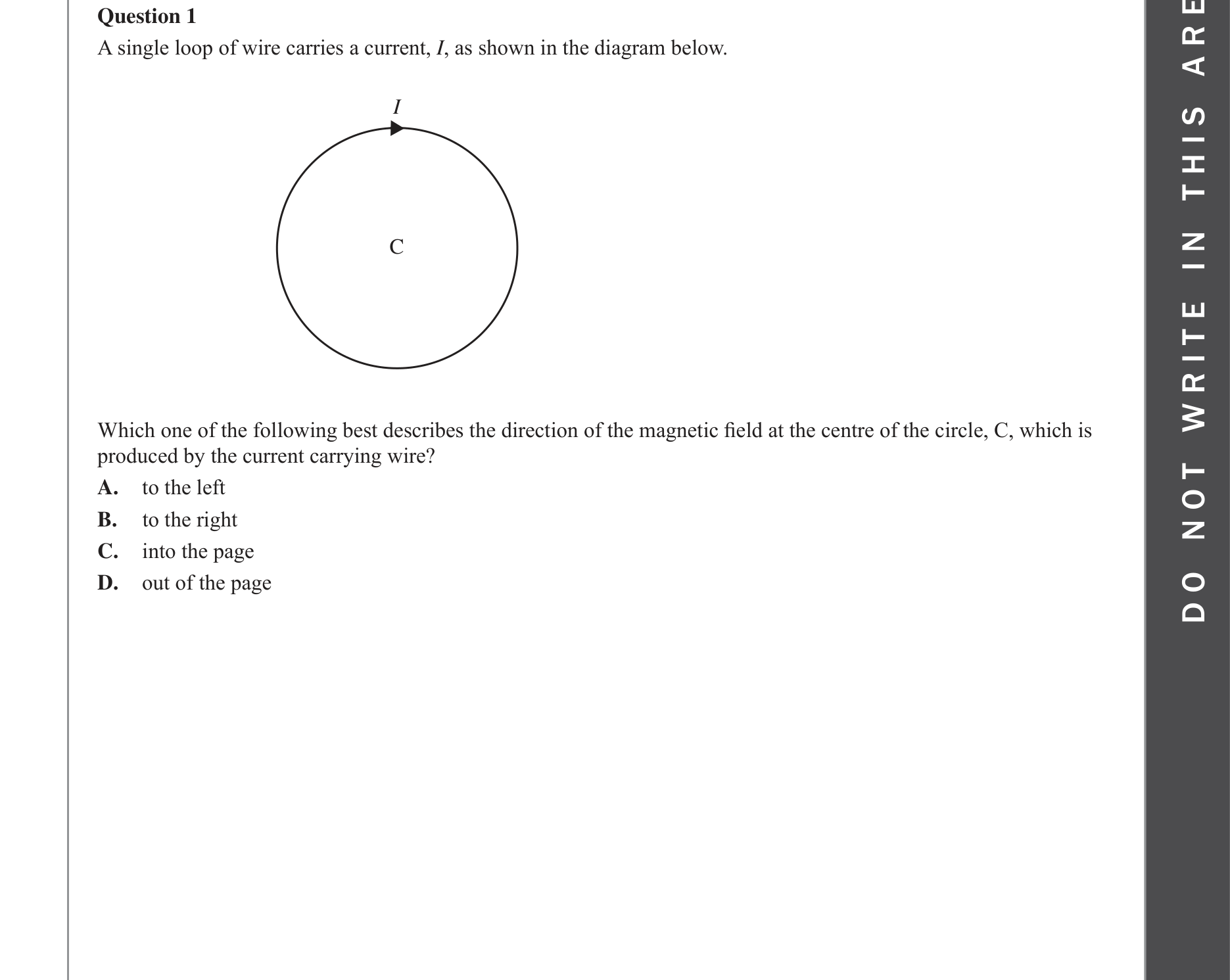 Physics 2022 Exam Question 1 — Motion without contact, Magnetic field sources